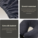 Badstof Hoofdsteunhoesje Grijs