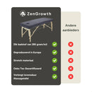 Badstof Hoeslaken Massagetafel Grijs met Uitsparing