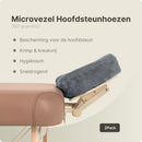 ZenGrowth Serenza microvezel hoofdsteunhoesje grijs (2x)