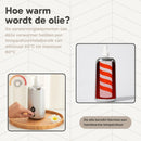 Massageolieverwarmer Grijs