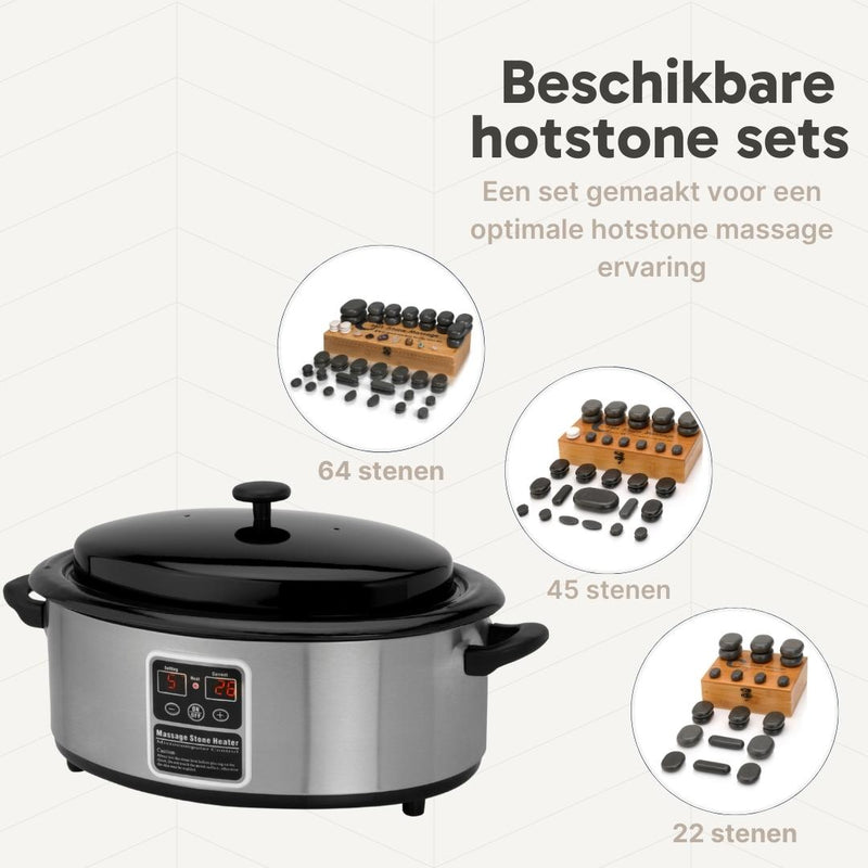 Hotstoneheater 6 Liter met Display