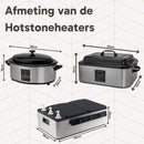 Hotstoneheater 17 Liter met Display