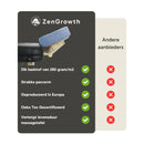 Badstof Hoofdsteunhoesje Lichtblauw