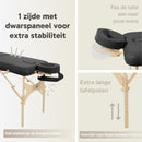 ZENGROWTH Massagetafel Belverde 2.0 Zwart 76cm