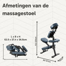 ZENGROWTH Massagestoel Legian Inklapbaar Zwart