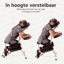 ZenGrowth Massagestoel Inklapbaar Roshka Zwart