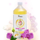 Verana 100% natuurlijke Massageolie Orchidee Lotus 1l