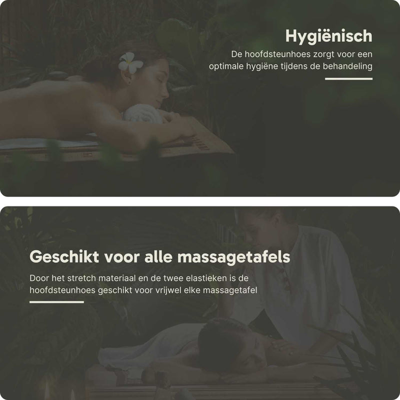 ZenGrowth Serenza microvezel hoofdsteunhoesje grijs (2x)