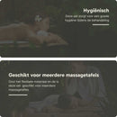 ZenGrowth Serenza microvezel hoeslaken met hoofdsteunhoesje bruin