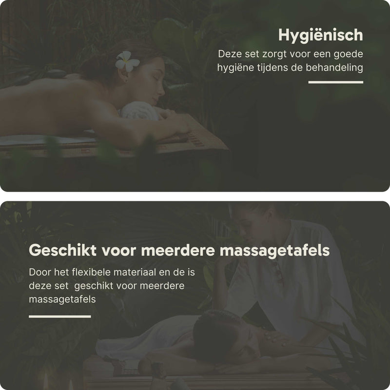 ZenGrowth Serenza microvezel hoeslaken met hoofdsteunhoesje bruin