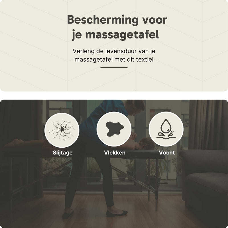ZenGrowth Serenza microvezel massage handdoek 100 x 220cm bruin