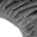 ZenGrowth Serenza microvezel hoeslaken met uitsparing grijs