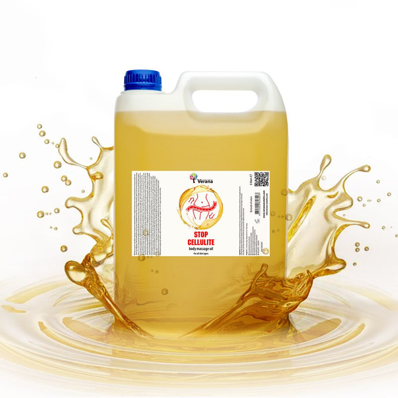 Verana 100% natuurlijke Stop Cellulite Massageolie 5L