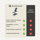 ZENGROWTH Massagestoel Valo Inklapbaar Marineblauw
