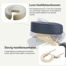 ZENGROWTH Massagestoel Valo Inklapbaar Marineblauw