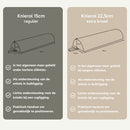 ZenGrowth Knierol Halfrond Zwart 15cm