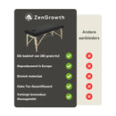 Badstof Hoeslaken Massagetafel Zwart met Uitsparing