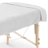 ZenGrowth Serenza microvezel massage handdoek 100 x 220cm wit