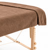 ZenGrowth Serenza microvezel massage handdoek 100 x 220cm bruin