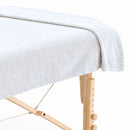 ZenGrowth Serenza microvezel massage handdoek 100 x 220cm wit