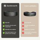 ZENGROWTH Inklapbare Massagetafel Nimman Zwart 71cm