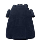 Badstof Hoeslaken Set voor Lagos Elektrische Massagetafel Zwart