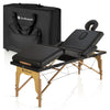 ZenGrowth inklapbare massagetafel Oslo 71cm Zwart