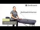 ZENGROWTH Massagetafel Artarmon II Marineblauw 71cm