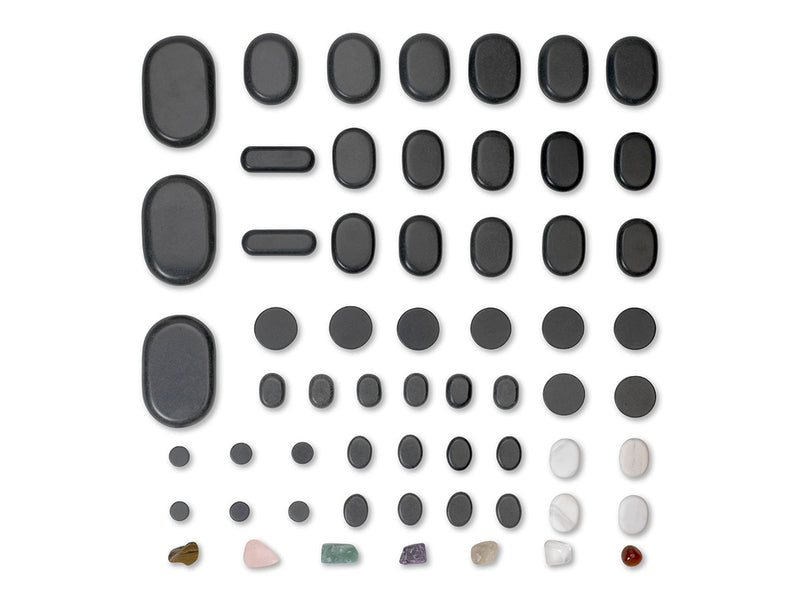 Set Hotstonestenen 60 stuks