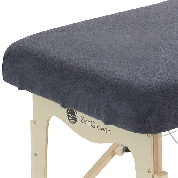 Badstof Hoeslaken Massagetafel Grijs zonder Uitsparing