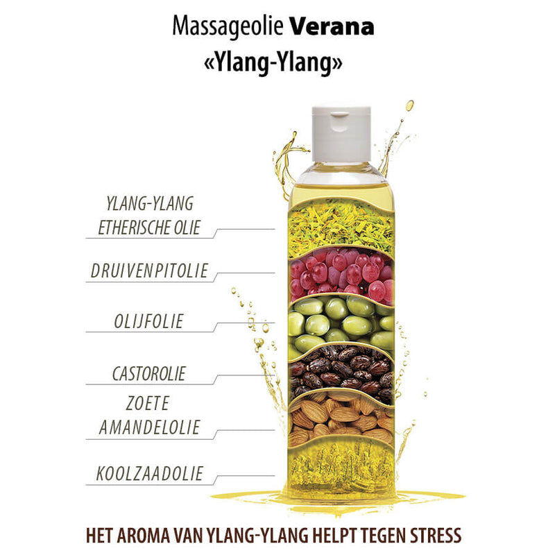 Verana 100% natuurlijke Massageolie Ylang Ylang 5l